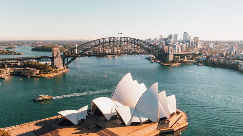 Sydney Harbour is one of the most popular places to solo travel in Australia.