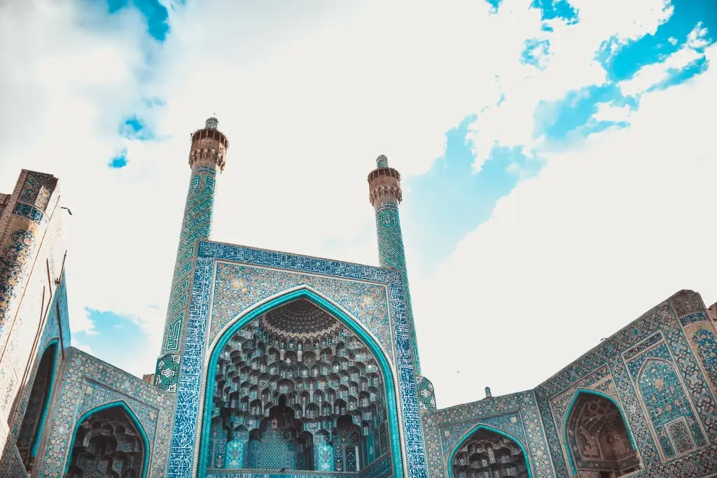 Imam Khomeini Mosque in Isfehan, Iran. 