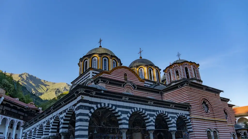 Rila Monastery in Bulgaria.