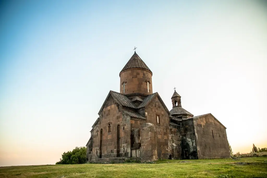 Saghmosavank monastery in Armenia.